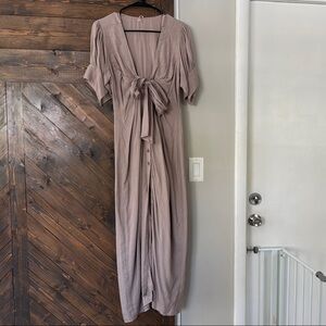 Free People Taupe Dress